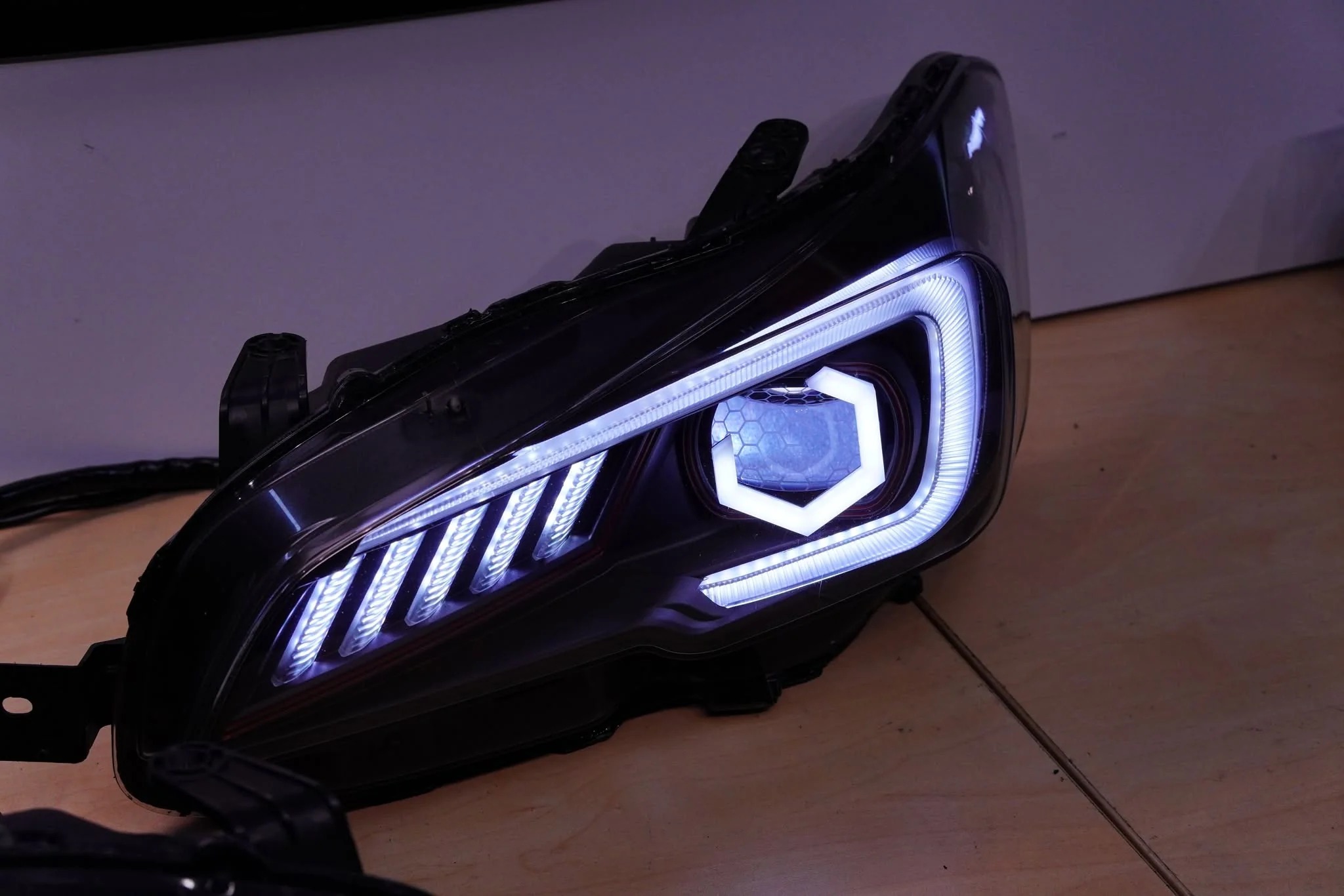 Discover top Japanese LED headlights, turn signals, and taillights for motorcycles via Rakufun.