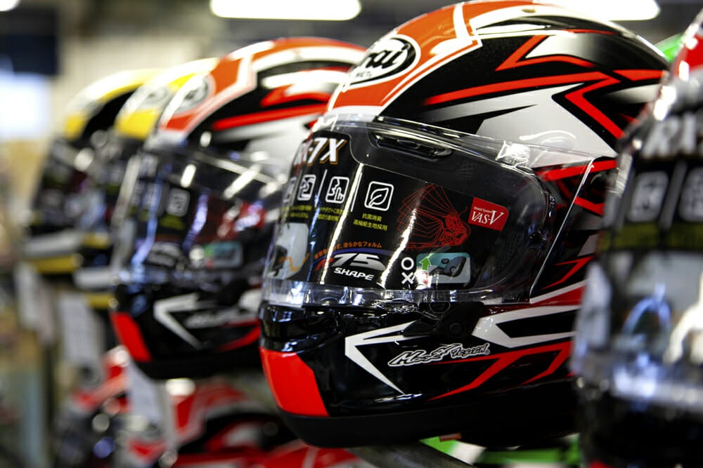 Discover top Japanese helmet brands Shoei, Arai, OGK Kabuto via Rakufun.