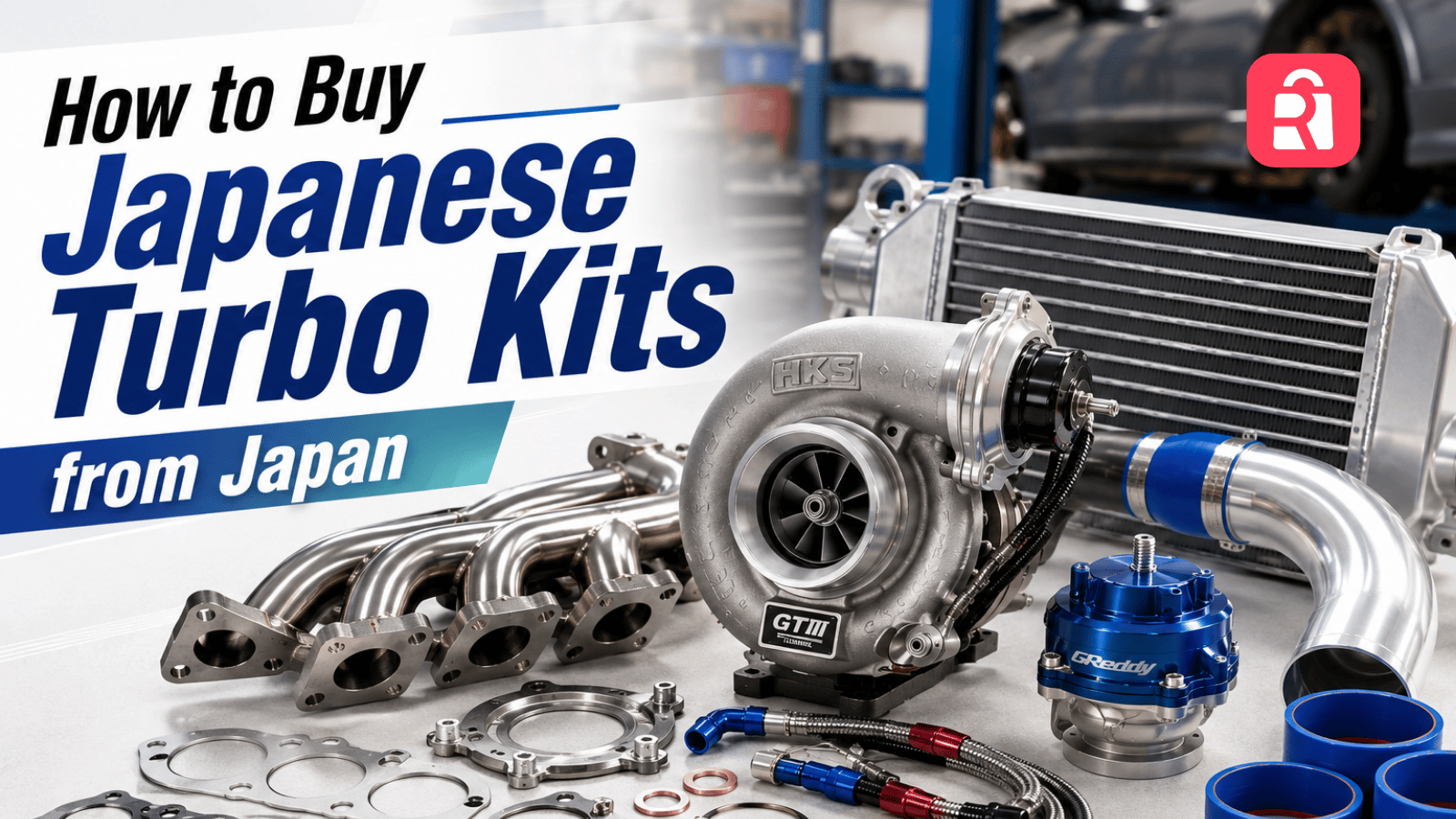 Unleash more horsepower with authentic Japanese turbo kits via Rakufun.
